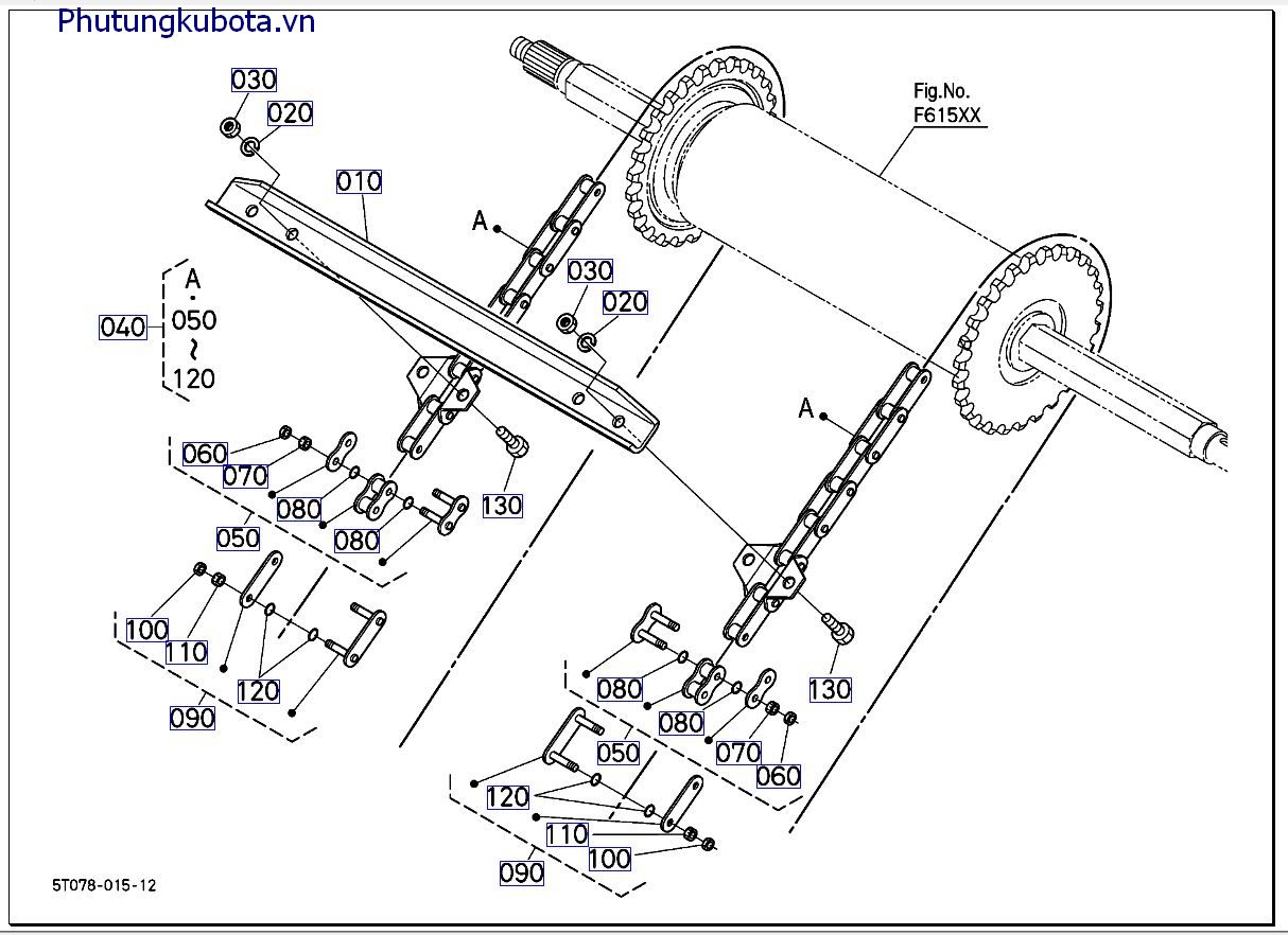 Xích truyền động ống dẫn <=507066